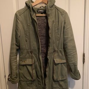 Hawke & Co Green Parka Jacket Small